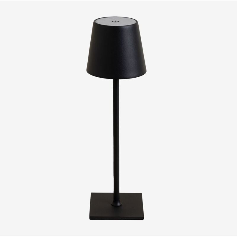 Sklum - Lampe de table led sans fil Bolvir Noir