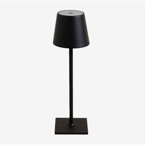 Lampe de table LED sans fil Bolvir SKLUM Noir