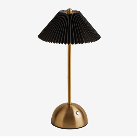 Lampe de table LED sans fil pour extérieur en fer Berila SKLUM Noir