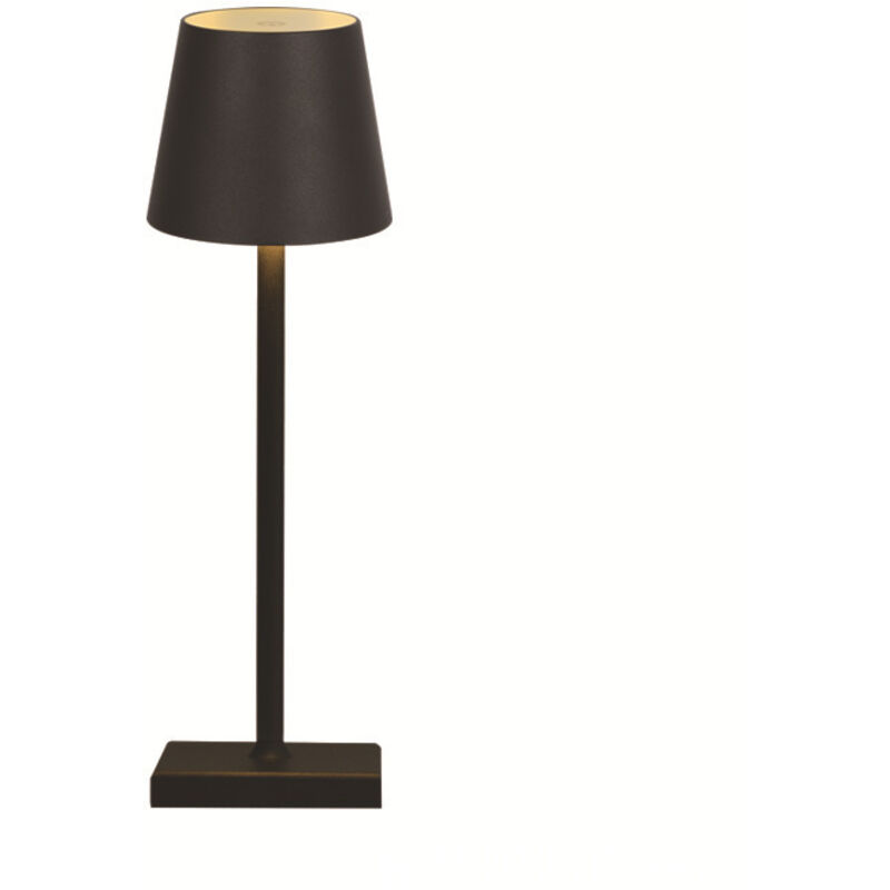 Lampe de table LED sans fil rechargeable, lampe de bureau alimentée par batterie 5200mAh, lumière portative en métal USB, mini petite lampe de chevet