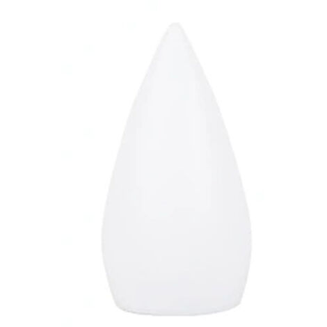Lampe de table LED sans fil rechargeable, lampe de sauna en forme de goutte d'eau IP54 DiMGF