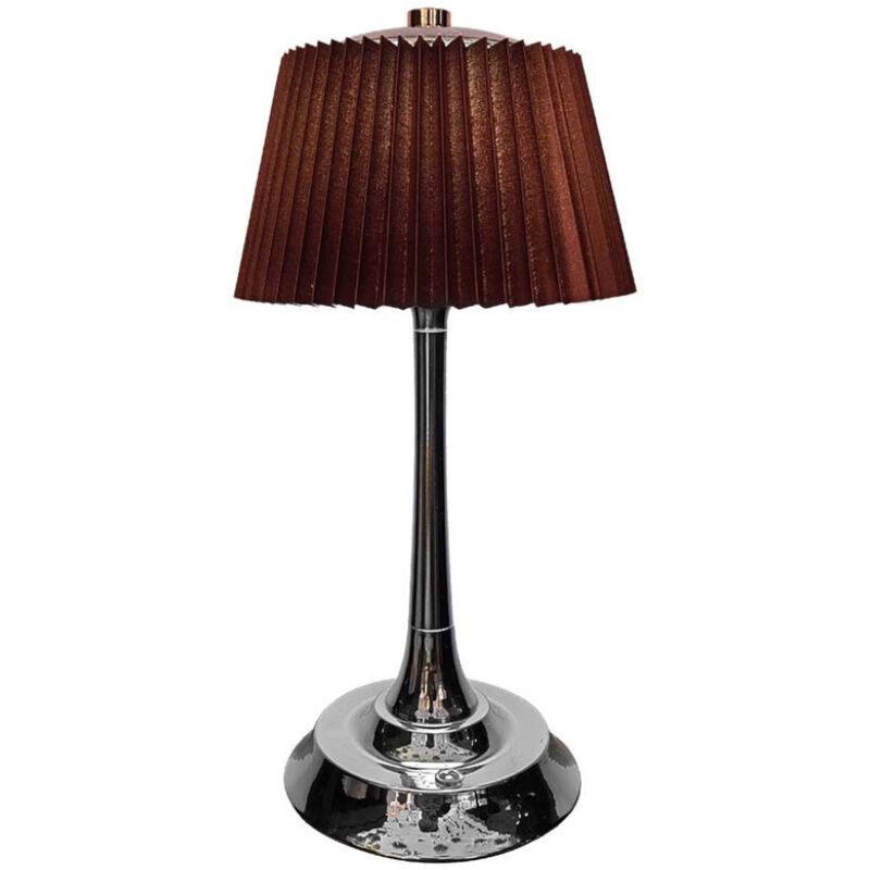 V-tac - Lampe de table led 1,5 w, batterie rechargeable, usb c, tactile, cct, 3 en 1, marron V-tac - Lampe de table led 1,5 w, batterie rechargeable, usb c, tactile, cct, 3 en 1, marron
