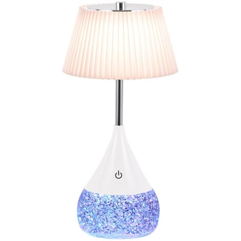 Lampe de table LED vintage, lampe de lecture à intensité variable, design rétro pour bureau, chambre ou table de chevet.