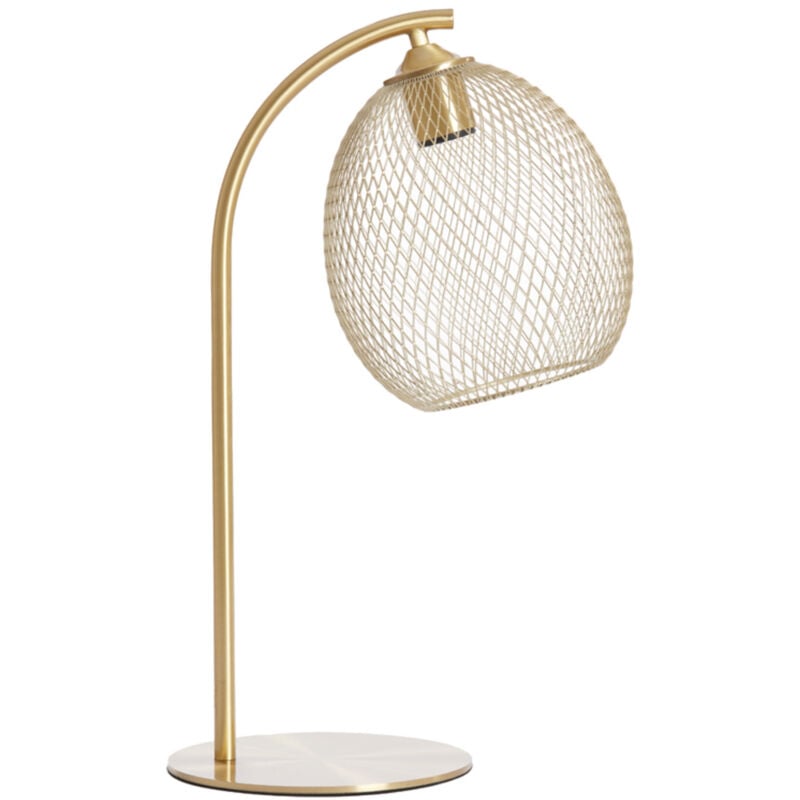 Light&living - lampe de table - Moroc - or - métal - lampe de