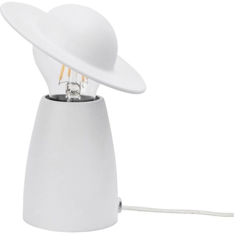 Lightme - Camillo 85701 Lampe de table led E27 blanc