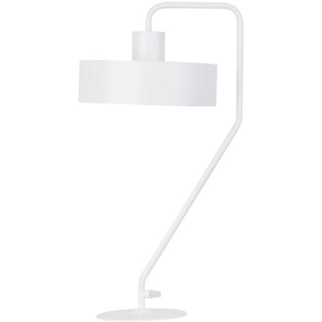Lampe de table loft blanche Vasco E27 15W Sigma Lighting