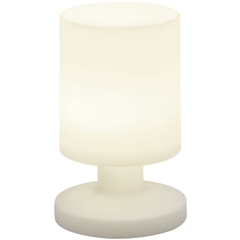 Lampe design, Lampe de table led Lora- Trio Blanc en Plastique, trio