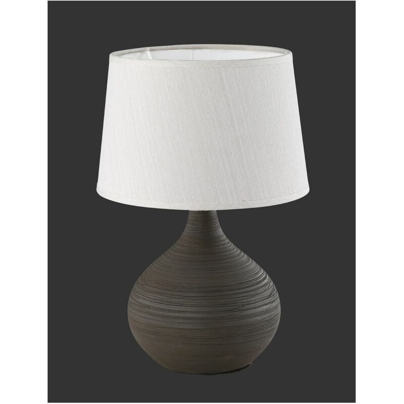 Reality - Lampe Martin Brun 1x40W E14 - Marron Bois Bronze Rouille