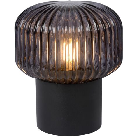 Lampe de table metal noir et verre diam 16 cm 1xe14 -  lucide -  jany 47298733 47298733 47298733 47298733 47298733 47298733 47298733 47298733 47298733 47298733 47298733 47298733
