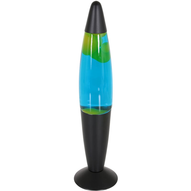 Mexlite - lampe de table - Volcan - noir - verre métal - ø 9cm -