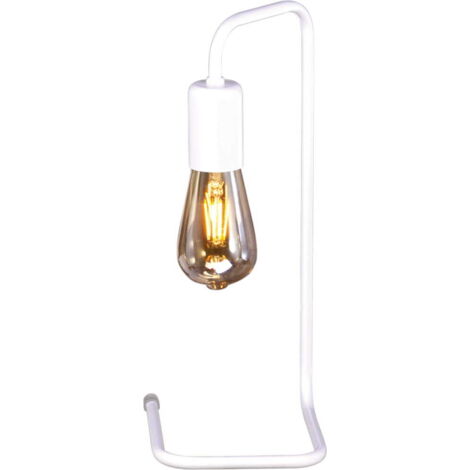 Lampe de table moderne blanche E27 Kaja PEKA K-4044