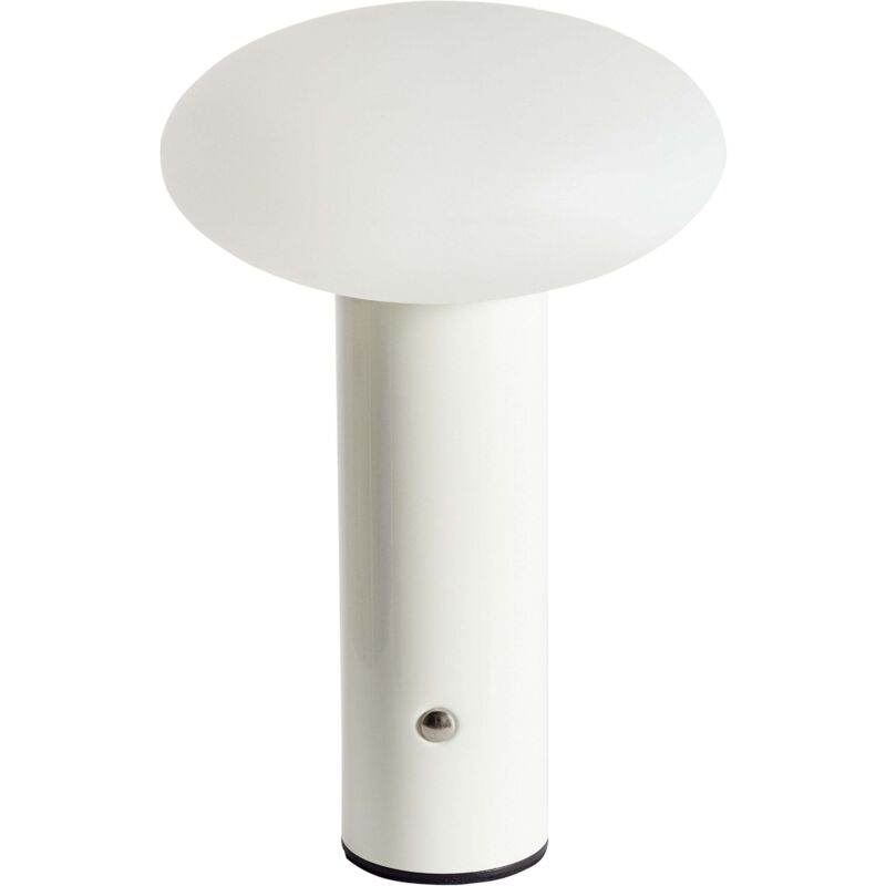 Beliani - Lampe de Table Moderne en Fer pe Lumière led Intérieur Sans Fil Champignon Blanc Buayan Beliani - Lampe de Table Moderne en Fer pe Lumière led Intérieur Sans Fil Champignon Blanc Buayan