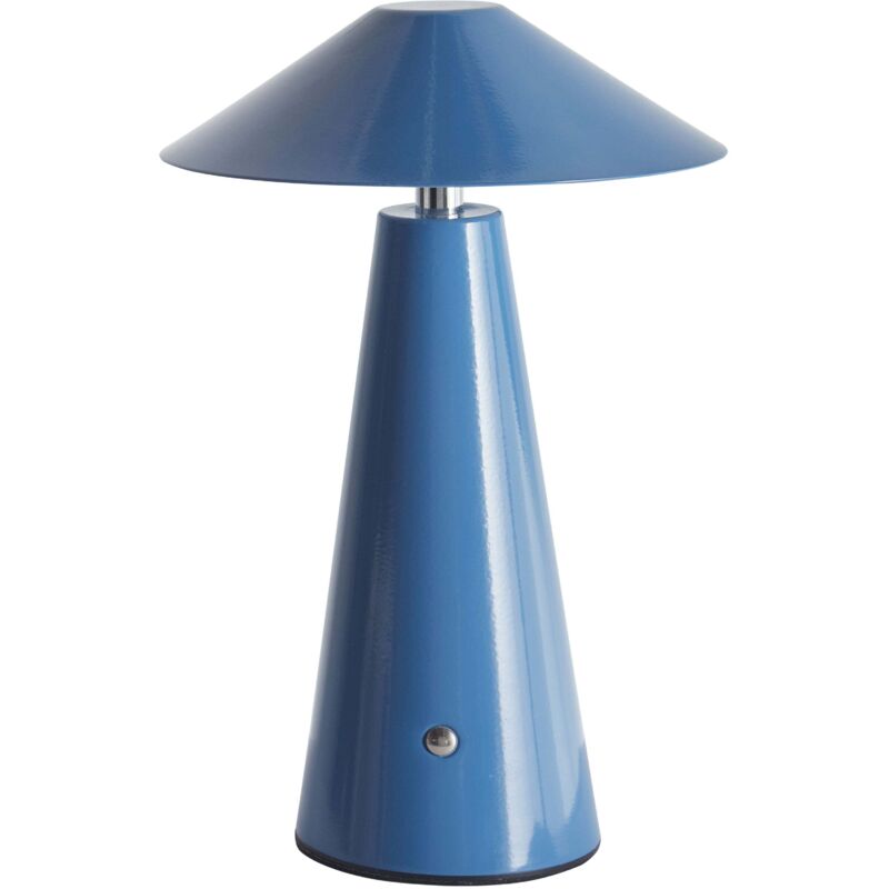 Beliani - Lampe de Table Moderne Minimaliste en Métal Fer led Sans Fil Intérieur Bleu Apayao Beliani - Lampe de Table Moderne Minimaliste en Métal Fer led Sans Fil Intérieur Bleu Apayao