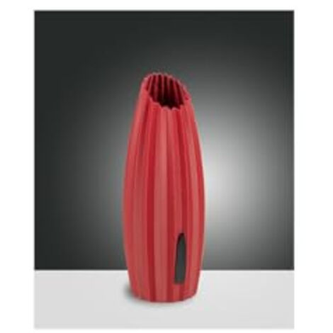 Lampe De Table Nadine En Métal Et Plastique Végétal, Ampoule Bordeaux 10W G9, Commande Tactile, Ip20, H 30Cm - Design Moderne Et Durable