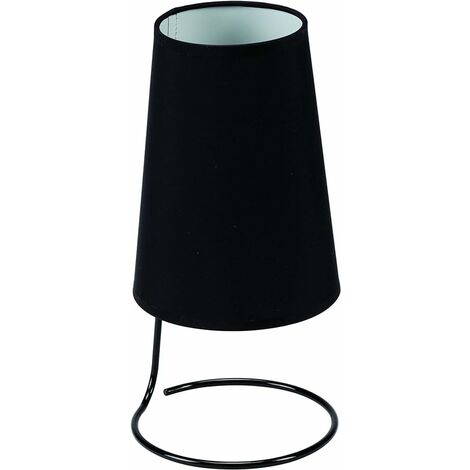LAMPE DE TABLE NOIRE