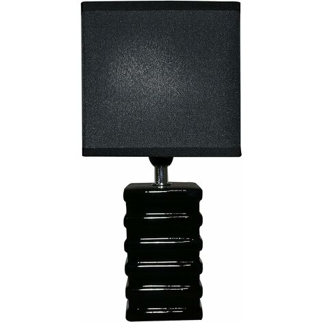 LAMPE DE TABLE NOIRE