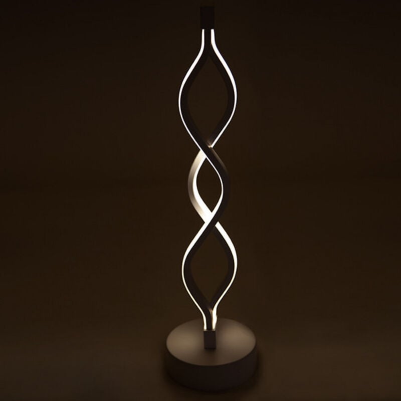 Greenice - Lampe de Table 20W 1200Lm 2700ºK led Onda Dimable 40 000H [HO-LM-ONDA-20W-WW]