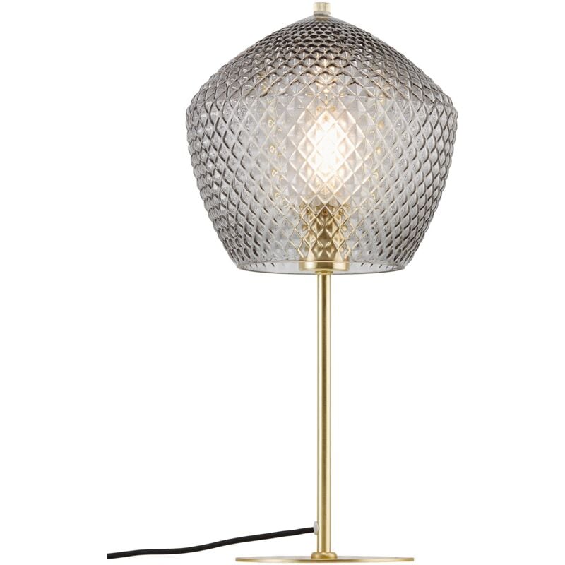 Lampe à poser orbiform Verrerie Laiton, H.46.8 - IP20 - E27 / Nordlux Intérieur