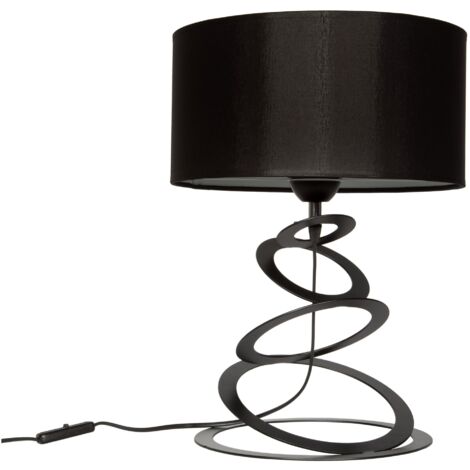 LAMPE DE TABLE POUR CHAMBRE SALON ABAT-JOUR ÉLÉGANT