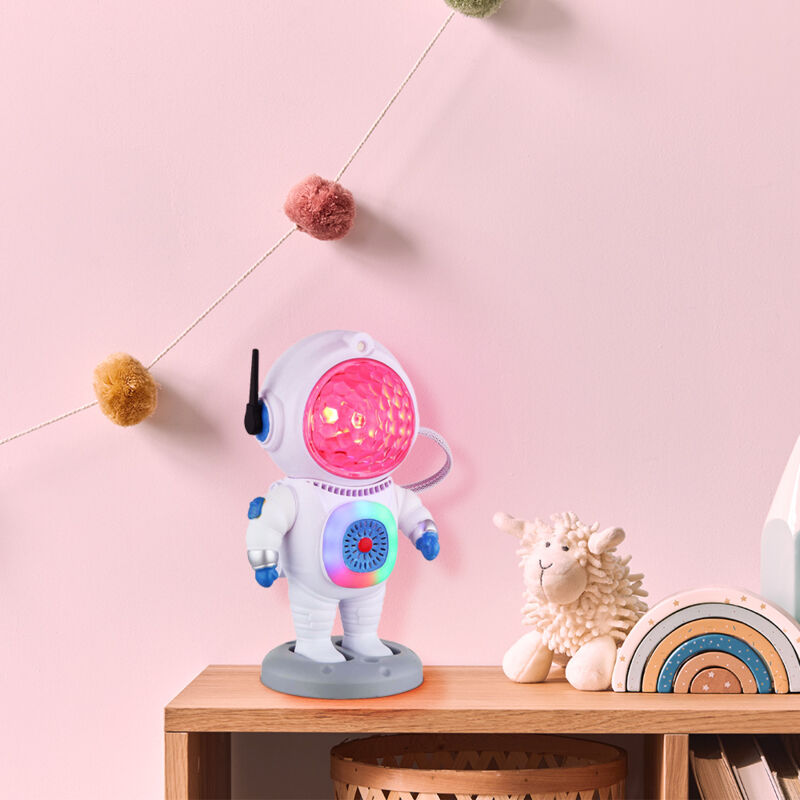 Globo Lighting - Lampe de table pour enfants, lumière décorative, changement de couleur rgb, astronaute, led blanche, h 22 cm