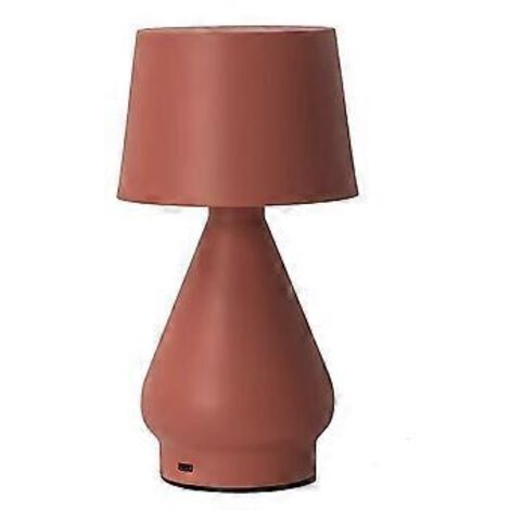 Lampe de table rechargeable décorative en fer, lampe de bureau LED pour la maison, la chambre, le restaurant ou le bar.
