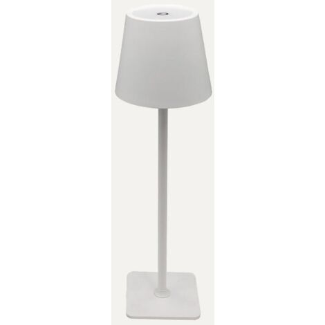 Lampe de Table Rechargeable Tactile 3W CCT - Blanc - SILUMEN
