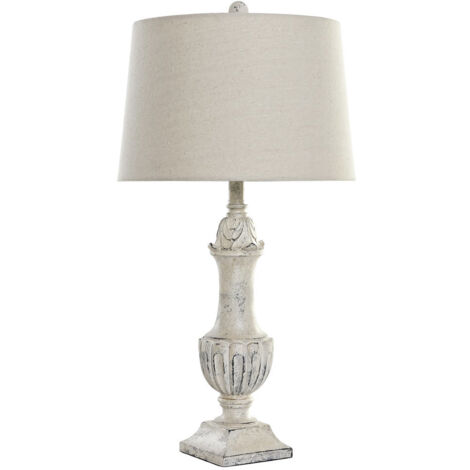 Lampe De Table Résine Polyester 38X38X73 Vieilli