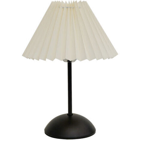 Lampe de table rétro lampe de chevet en forme de parapluie plissé veilleuse adaptée à la chambre