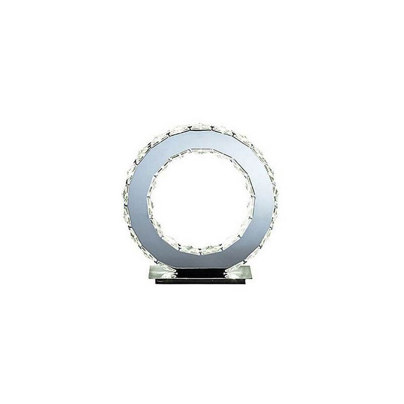 Diyas - Inspired Galaxy Table Ronde 10W led 6000K Chrome Poli/Cristal