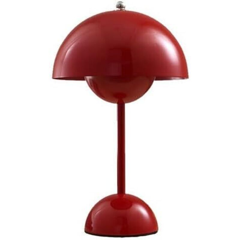 Lampe de table sans fil à commande tactile, lampe LED rechargeable à 3 couleurs, pot de fleur décoratif, lampe de bureau nord-européenne pour chambre
