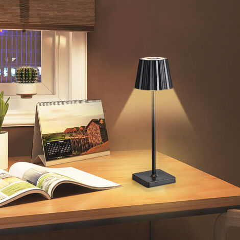 Kizozo Lampe de table sans fil LED, avec batterie, Lampe de table
