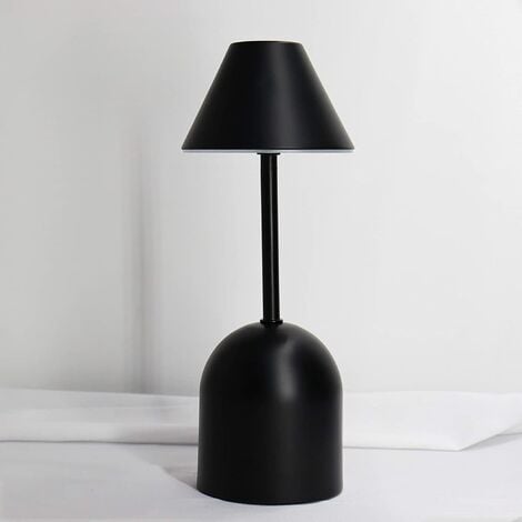 Lampe de table sans fil LED BEVERLY WHITE Blanc Plastique H34CM