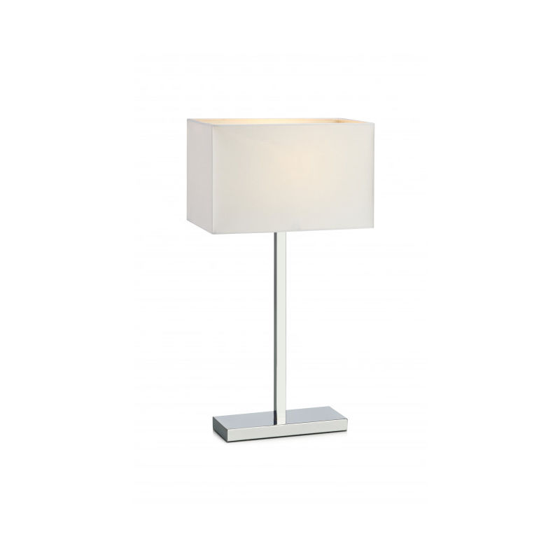Lampe de table SAVOY chromée 1 ampoule - Chrome