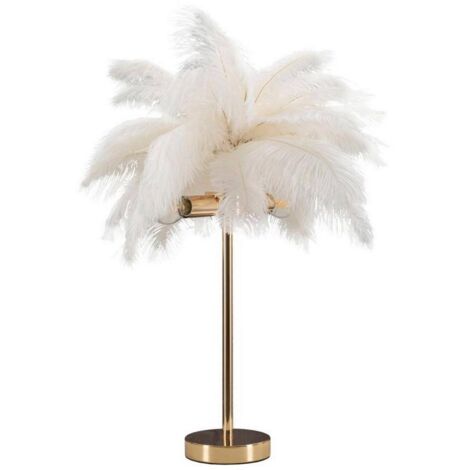 Lampe de Table Sinopia, Douille e40, Abat-jour, Blanc