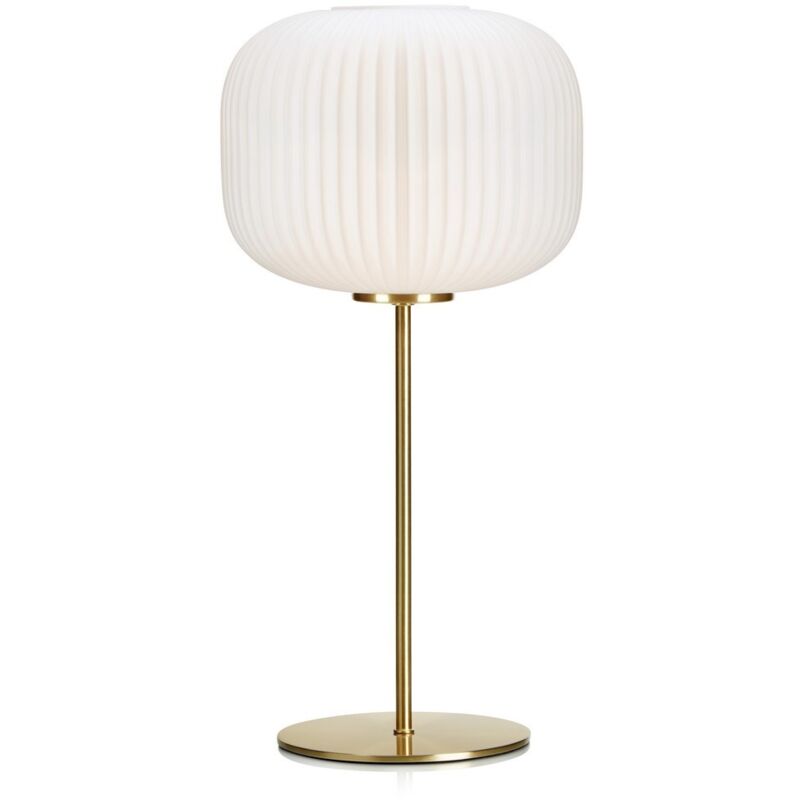 Markslojd SOBER - Lampe de table d'intérieur à 1 lumière, laiton brossé, E27
