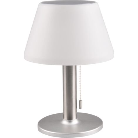 Lampe de table solaire LED capteur nuit IP44 VIOLA