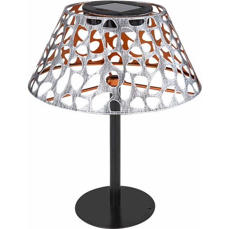 Lampe Solaire de Table Métal Cuivré Eleaf - lampe décoration solaire