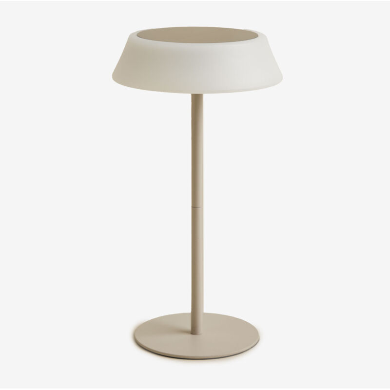 Lampe de table solaire LED sans fil Ulenia SKLUM Tapioca Beige Lampe de table solaire LED sans fil Ulenia SKLUM Tapioca Beige