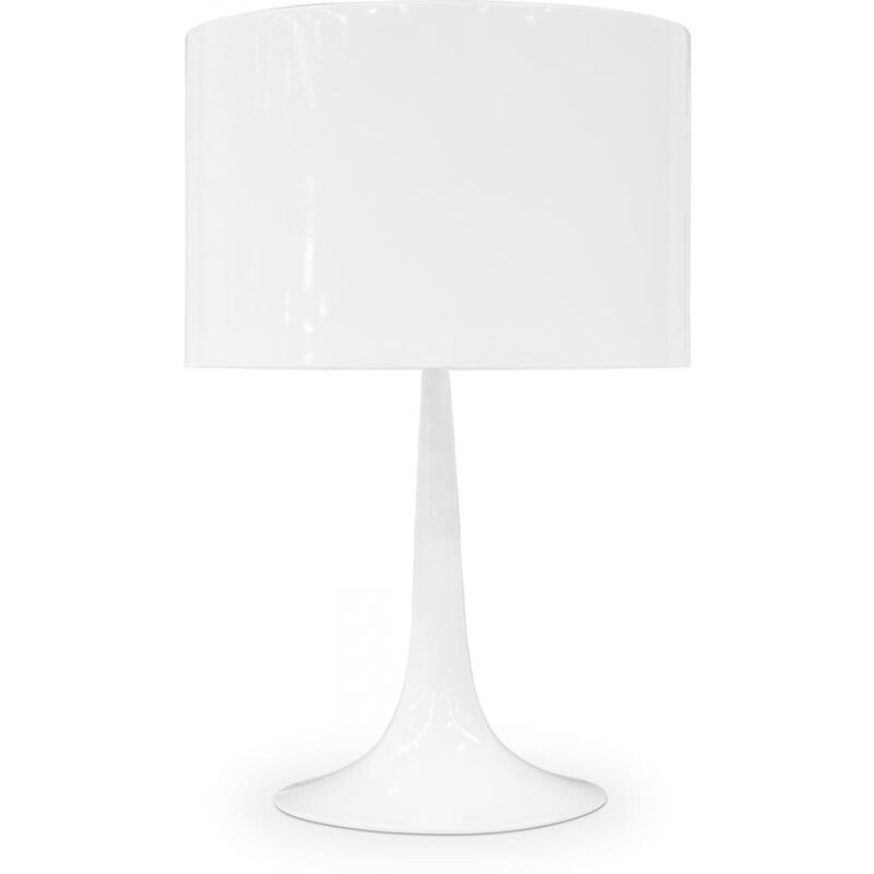 Lampe de Table - Lampe de Salon - Spone Blanc Lampe de Table - Lampe de Salon - Spone Blanc