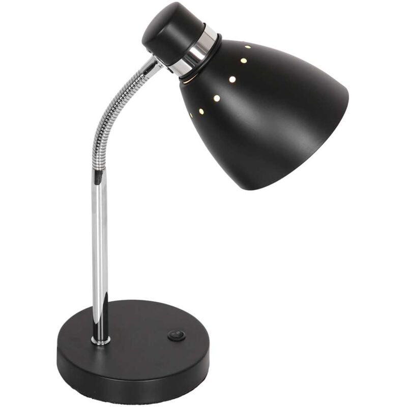 Steinhauer - lampe de table - Spring - noir - métal - ø 14cm -