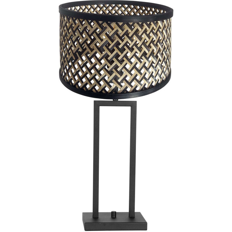 Steinhauer - lampe de table - Stang - noir - bambou métal - lampe Steinhauer - lampe de table - Stang - noir - bambou métal - lampe