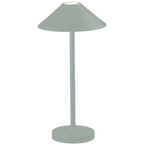 Lampe de table tactile portable sans fil intérieur extérieur Moon - Vert foncé