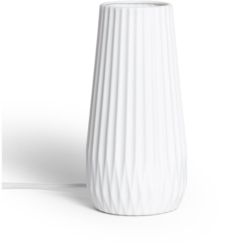Lampe à Poser CéramiqueTeide Blanc