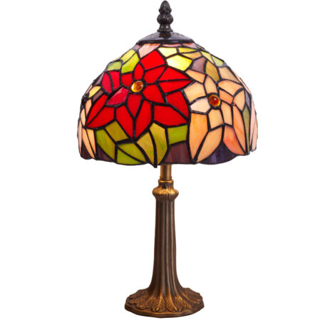 Lampe de table Tiffany diamètre moyen 30cm Série Güell