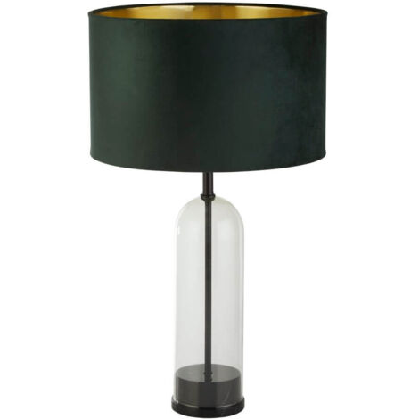 Lampe de table unique Oxford avec capuche verte - EU81711GR