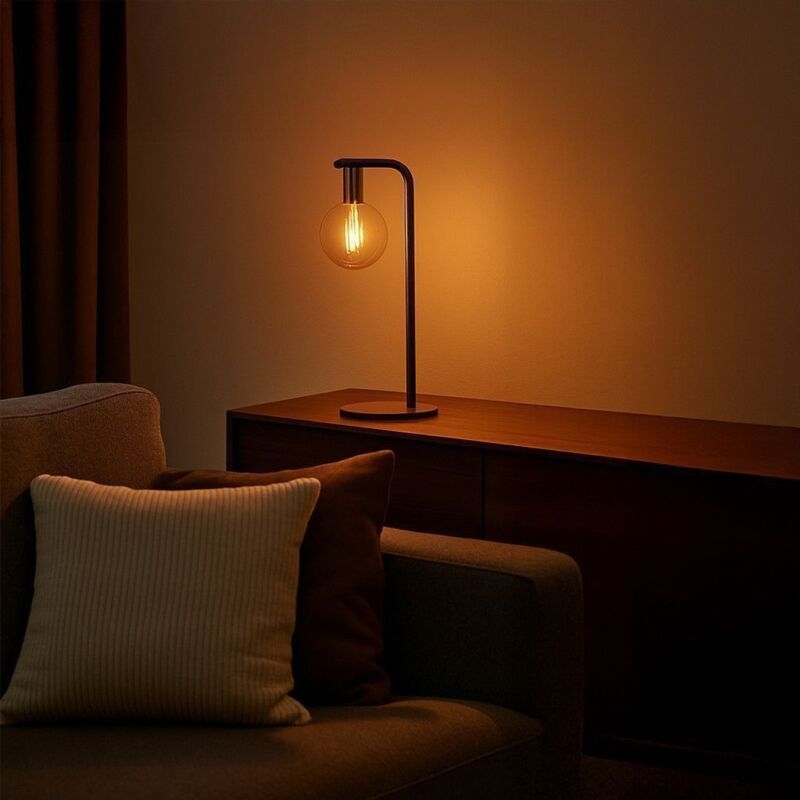 Lampe de table à poser Design Metal E27