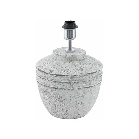 Lampe de table Vintage Dumphry 1 Ø gris dimmable de