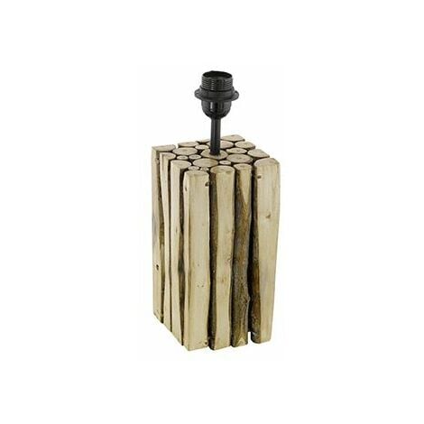 Lampe de table Vintage RIBADEO L: dimmable 12cm marron