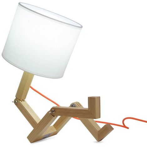 Lampe de table "Yoki" Blanc - Blanc