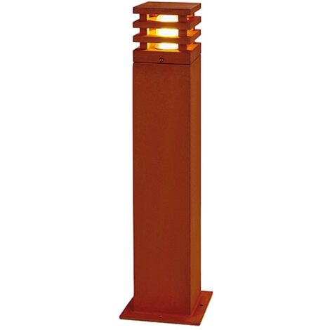Lampe de terrasse Rusty Square 70 Rouille - 229421